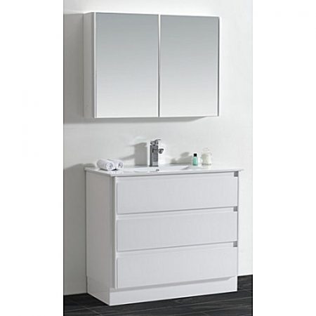 Wall Hung Sink Unit Cabinet Set BGSS079B-1000