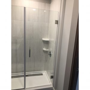 Frameless Glass Shower Panel 