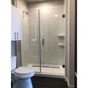 Frameless Glass Shower Panel