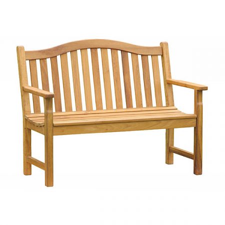 Indonesian Teak Porch Bench 33