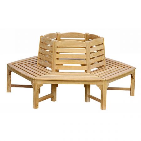 Teak Tree Seat 1