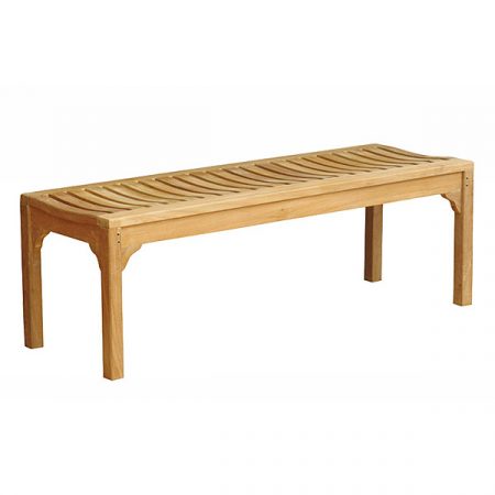 48 teak shower bench